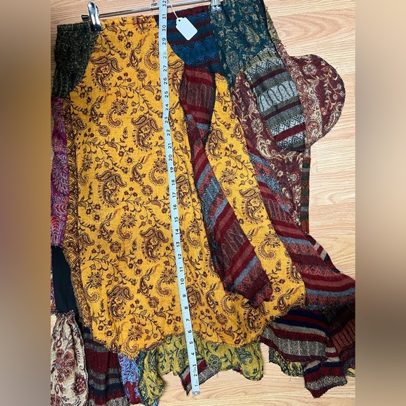 Kathmandu PatchWork Skirt - Picture 3 of 5